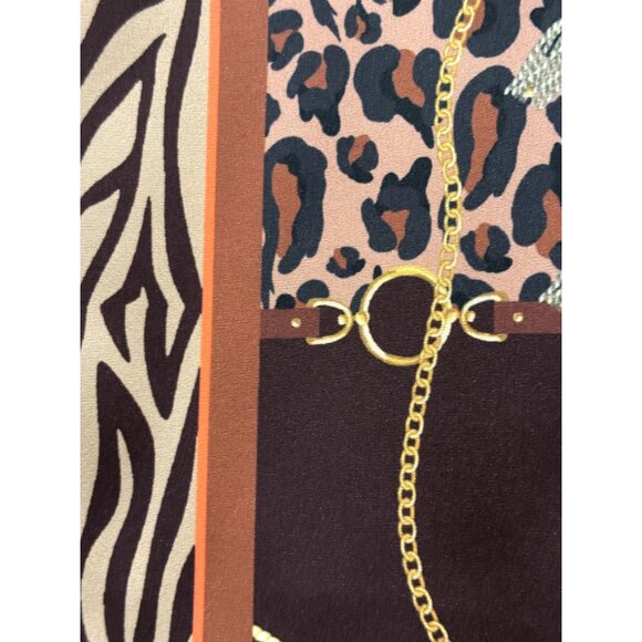 Women Multi Color Shirt Dress Size L - Picture 6 of 6